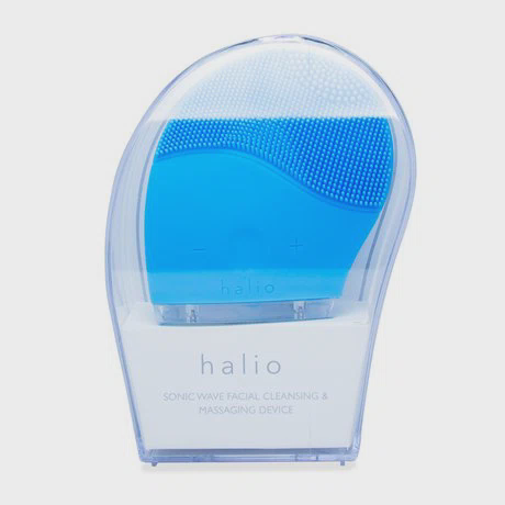 Máy rửa mặt Halio Sonic Wave Facial Cleansing & Massaging Device - Sky Blue