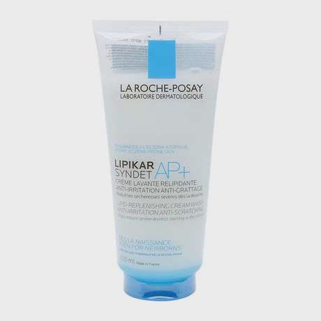 Sữa rửa mặt và tắm dành cho da khô, bị kích ứng và ngứa La Roche-Posay Lipikar Syndet AP+ (200ml)