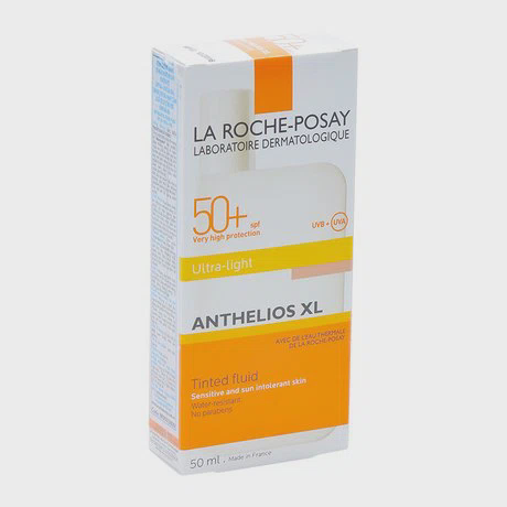 Kem chống nắng LA ROCHE POSAY Anthelios XL Ultra Fluid SPF50+ không gây nhờn rít có màu (Tuýp 50ml)
