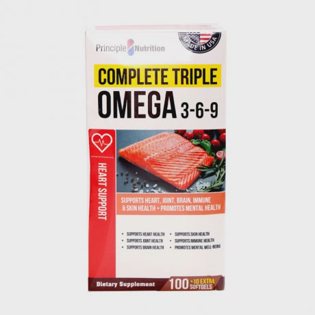 Thực phẩm bảo vệ sức khỏe Complete Omega Triple 3-6-9 (Hộp 100 viên + 10 viên)