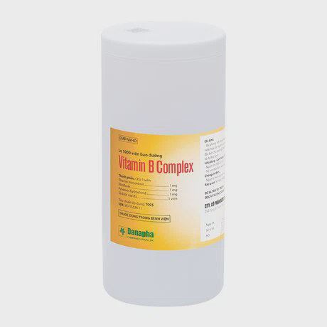 Viên uống bổ sung Vitamin B Complex hỗ trợ cải thiện và phòng thiếu hụt Vitamin (Lọ 1000 viên)