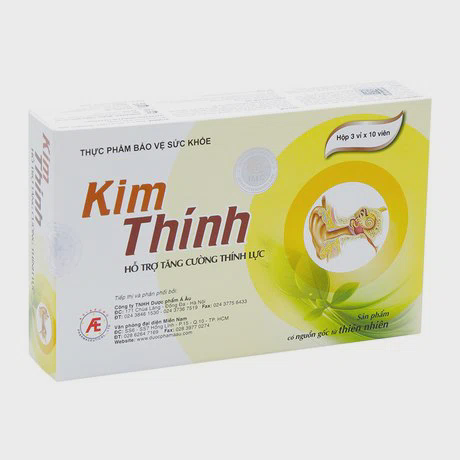 TPCN hỗ trợ tăng cường thính lực Kim Thính (3 vỉ x 10 viên/hộp)