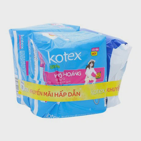 Mua 2 gói BVS siêu mỏng cánh Kotex Style (8 miếng/gói) + Tặng kèm bộ chăm sóc toàn diện Kotex