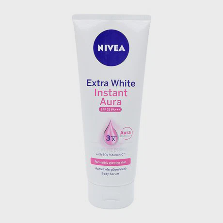 Tinh chất dưỡng thể giúp sáng da tức thì Nivea Extra White SPF33 (180ml)