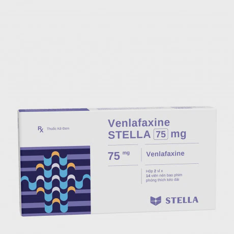 VENLAFAXINE STELLA 75mg (2vi x 14 vien)