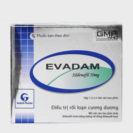 Evadam 50mg (4 vien/hop) SK