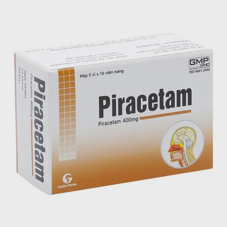 Piracetam 400mg  (5 vi x 10 vien) SK
