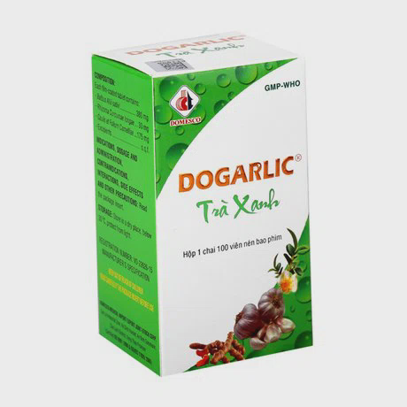 Dogarlic Tra Xanh (Chai/100 Vien)