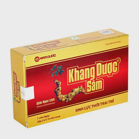 TPCN cải thiện sinh lý nam Khang Dược Sâm (2 vỉ x 10 viên/hộp)