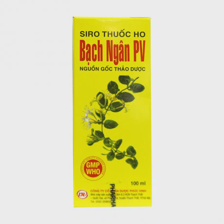 Siro ho bach ngan PV plus 125ml