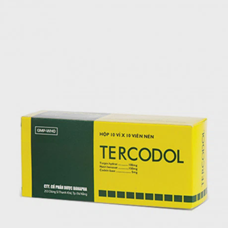 Tercodol (Hộp 10 Vỉ x 10 Viên)