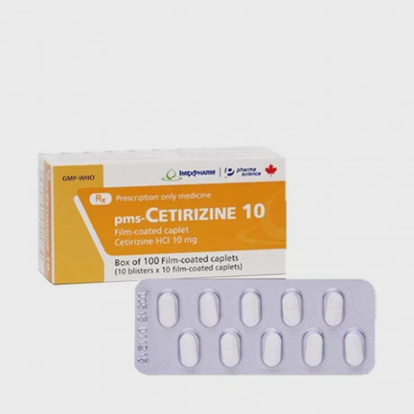 Cetirizine 10mg (10 Vi x 10 Vien)