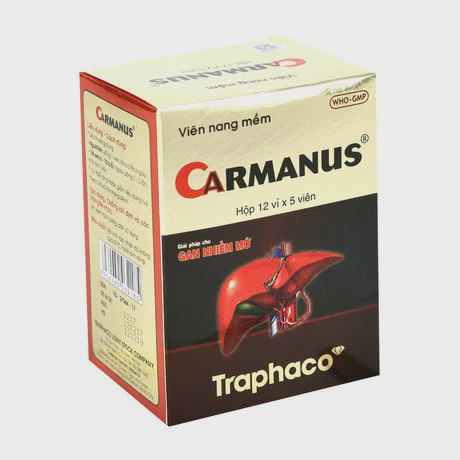 Carmanus (Hộp 12 vỉ x 5 viên)