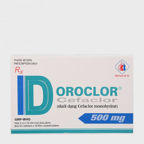 Doroclor 500mg (2 Vi x 10 Vien)