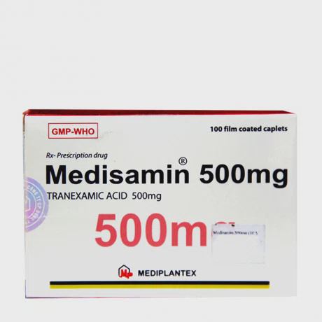 Medisamin 500mg (10 Vi x 10 Vien)