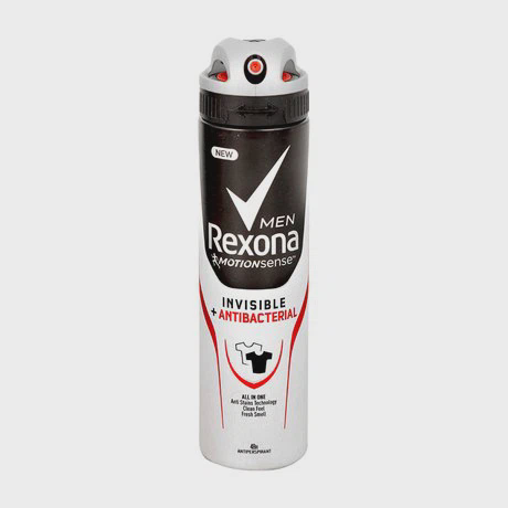 Xịt khử mùi dành cho nam Rexona Men Invisible + Antibacterial (150 ml)