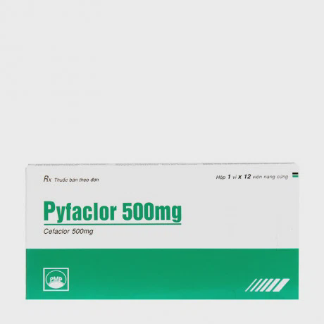 Pyfaclor 500mg (1 Vi x 12 Vien)