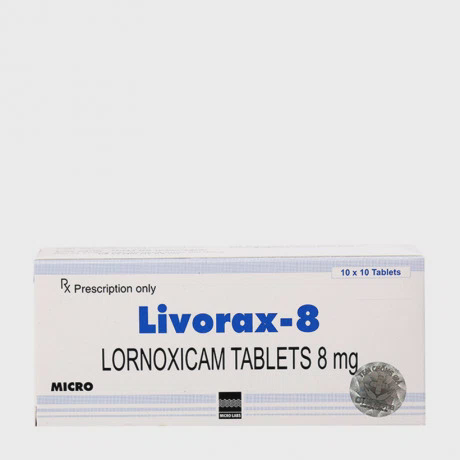 Livorax 8mg (10 Vi x 10 Vien)