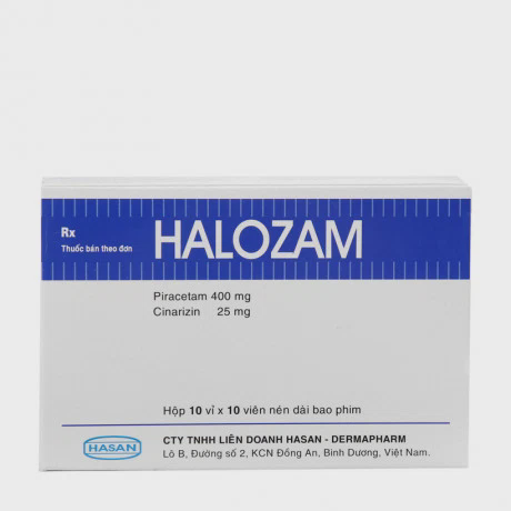 Halozam 400mg/25mg (10 Vi x 10 Vien)