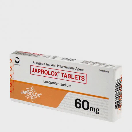 Japrolox 60mg (2 Vi x 10 Vien)