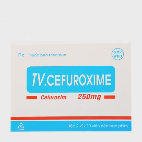 TV-Cefuroxime 250mg (2 Vi x 10 Vien)