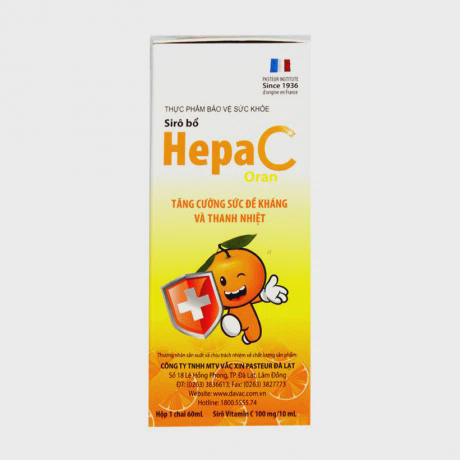 Siro Hepa C Oran Tang De Khang 60Ml