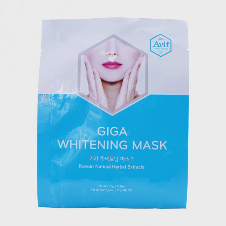 Mặt nạ dưỡng trắng da Avif Giga Whitening Mask (21g)