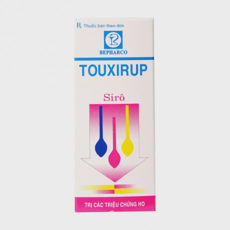 Siro Touxirup trị ho do kích thích, long đờm, cảm cúm, sổ mũi, viêm mũi dị ứng (chai 30ml)