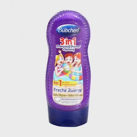 Sữa tắm gội & xả cho trẻ em 3 trong 1 Bubchen (230ml)