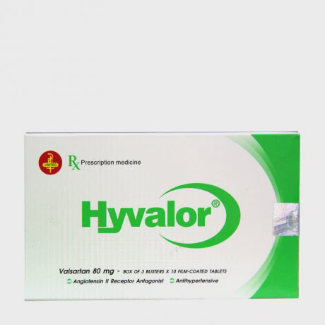 Hyvalor 80mg ( 3Vi x 10Vien)