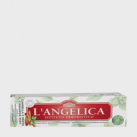 Kem đánh răng hương bạc hà & quế L'Angelica Mint & Cinnamon (75ml)