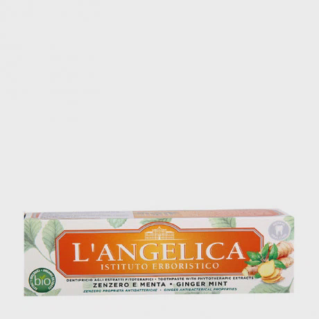 Kem đánh răng bạc hà và gừng L'Angelica Mint and Ginger (75ml)