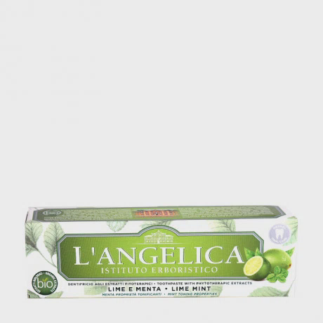 Kem đánh răng chiết xuất bạc hà & chanh L'Angelica Mint & Lime (75ml)