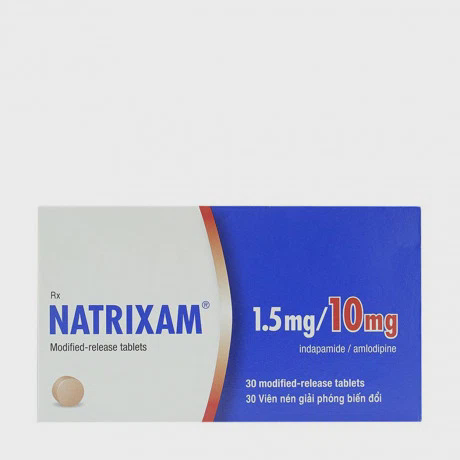 Nitraxam 1.5mg/10mg (6 Vỉ x 5 Viên)