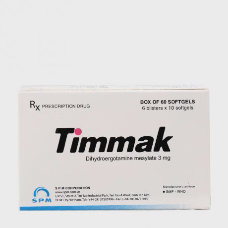 Timmak 3mg (6 Vi x 10 Vien)