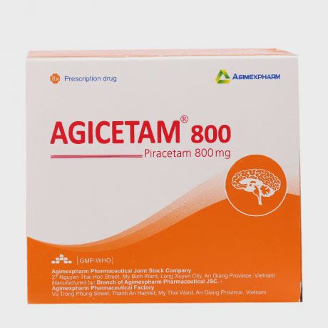 Agicetam 800mg (10Vi x 10Vien)