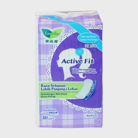 Băng vệ sinh ngày đầu-cuối Laurier Active Fit (40 miếng/gói)