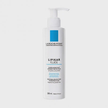 Sữa dưỡng ẩm LA ROCHE POSAY Lipikar Fluide làm dịu cho da khô, nhạy cảm (Tuýp 200ml)