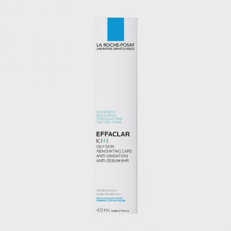 Kem dưỡng LA ROCHE POSAY Effaclar K+ giúp cải thiện bề mặt da, giảm mụn đầu đen và bóng nhờn (30ml)