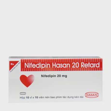 Nifedipin Retard 20mg ( 10 Vi x 10 Vien)