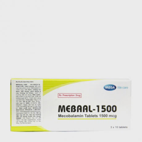 Mebaal 1500mcg (3Vi x 10 Vien)