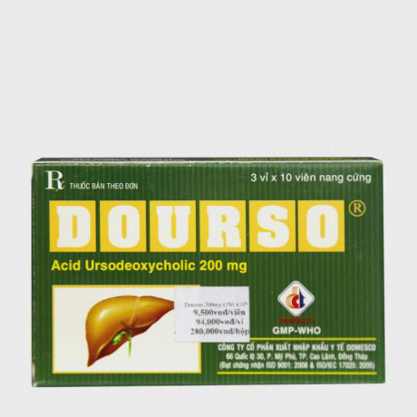 Dourso 200mg (3Vi x10Vien)