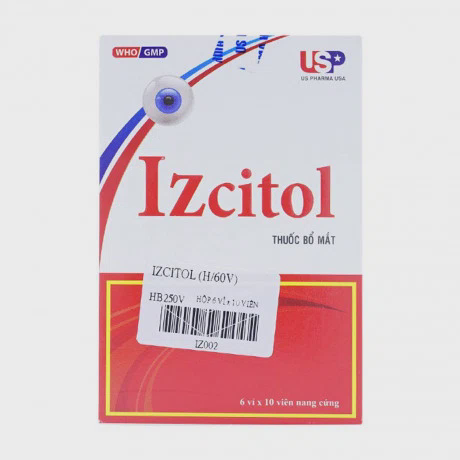 Izcitol 100mg (6Vi x 10 Vien)