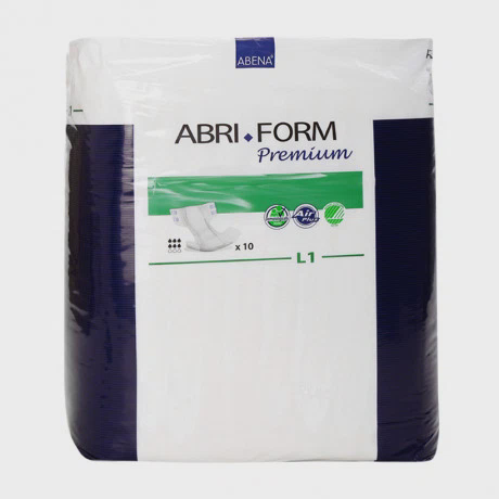 Tã dán người lớn size L1 Abena Abri-Form (Gói 10 miếng)