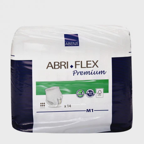 Tã quần người lớn size M1 Abena Abri-Flex (Gói 14 miếng)