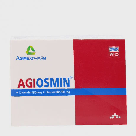 Agiosmin 450mg/50mg (4 Vi x 15 Vien)