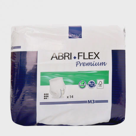 Tã quần người lớn size M3 Abena Abri-Flex (Gói 14 miếng)