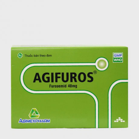 Agifuros 40mg (10 Vi x 25 Vien)