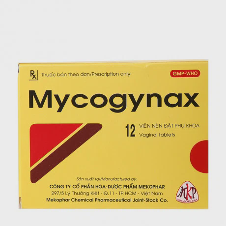 Mycogynax (Hộp 1 vỉ x 12 viên)