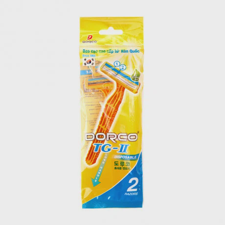 Dao cạo râu cao cấp Dorco TG-II (2 cái/vỉ)